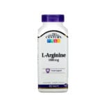 21st Century L-Arginine 1000mg Muscle Support Dietary Supplement 100 Tablets
