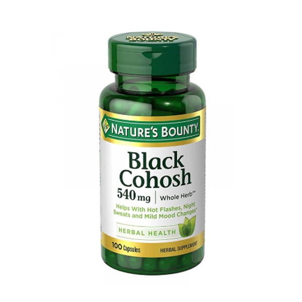 Nature's Bounty Black Cohosh 540 mg , 100 Capsules Nature's Bounty Black Cohosh 540 mg , 100 Capsules