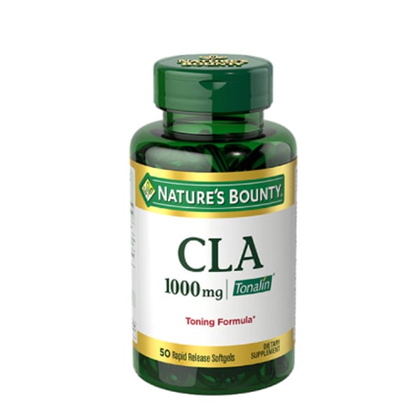 Nature's Bounty CLA 1,000 mg 50 Rapid Release Softgels Nature's Bounty CLA 1,000 mg 50 Rapid Release Softgels