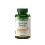 Natures Bounty Hierro Gentle Complex + Vitamin C & B12 Neutral Flavour 100 Capsules