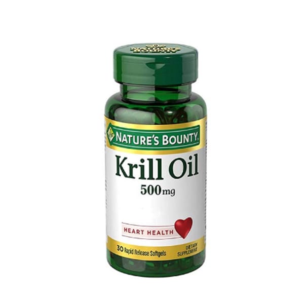 Nature's Bounty, Krill Oil, 500 mg, 30 Rapid Release Softgels Nature's Bounty, Krill Oil, 500 mg, 30 Rapid Release Softgels