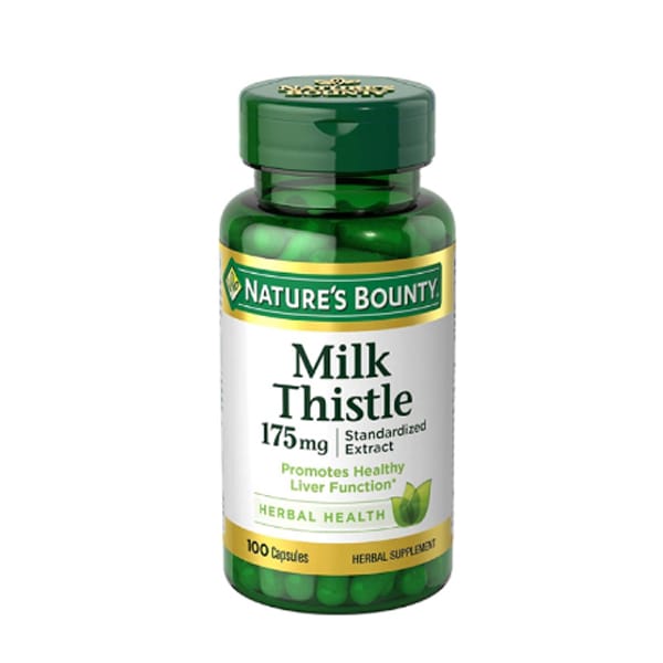 Nature's Bounty Milk Thistle 175 mg 100 Capsules Nature's Bounty Milk Thistle 175 mg 100 Capsules