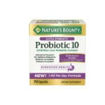 Nature's Bounty Ultra Strength Probiotic 10 (20 Billion) 70 Capsules