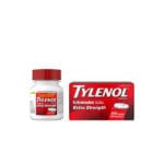 Tylenol Extra Strength 500 mg Acetaminophen, Pain Reliever & Fever Reducer, 100 Tablets