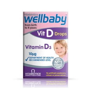 Vitabiotics Wellbaby Vit D Drops Birth to 4 Years 30ml