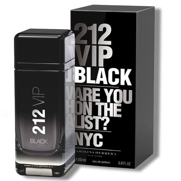 Carolina Herrera 212 Vip Black EDP – 200ml