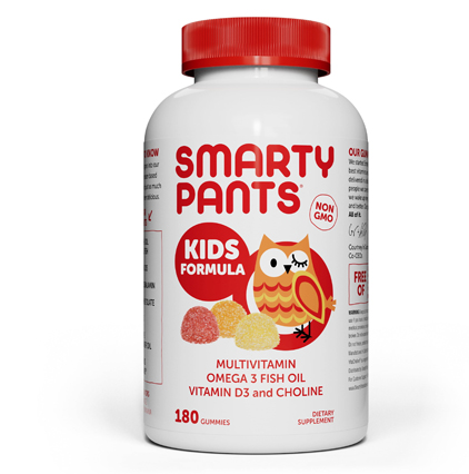 SmartyPants Kids Multivitamin Gummies 180Gummies