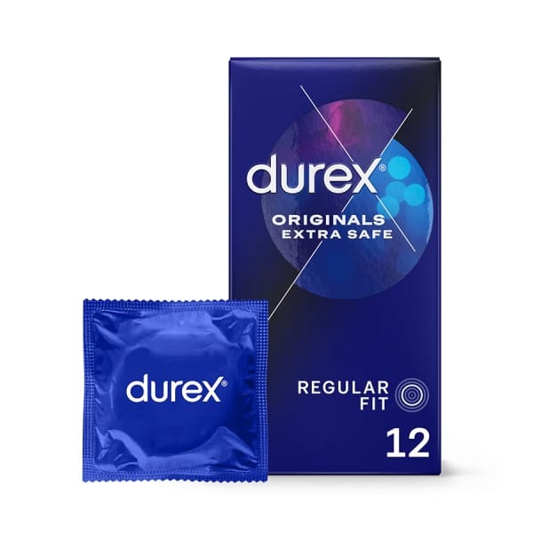 DUREX ORIGINALS EXTRA SAFE CONDOMS 12pcs in bd