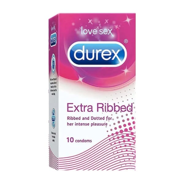 Durex Extra Ribbed Condoms 12pcs in bd