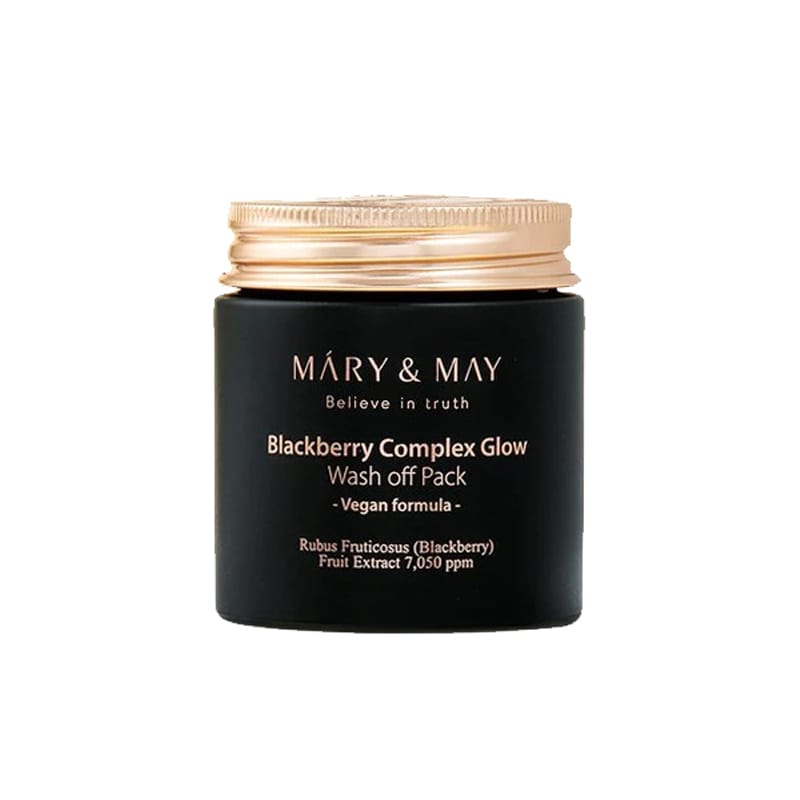 MARY&MAY BLACKBERRY COMPLEX GLOW WASHOFF PACK 125G MARY&MAY BLACKBERRY COMPLEX GLOW WASHOFF PACK 125G in bd