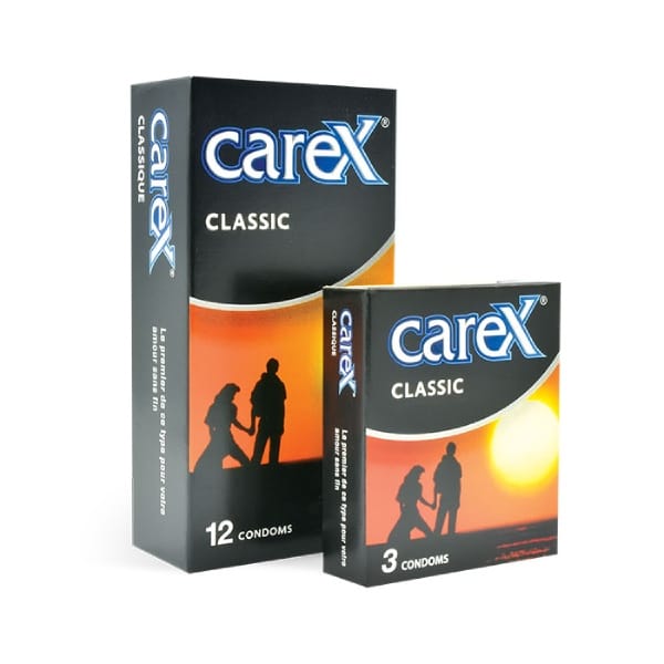 Carex classic condoms 12pcs in bd