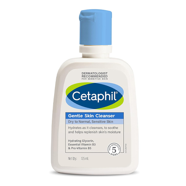 Cetaphil Gentle Skin Cleanser for Dry to Normal skin 125 ml in bd