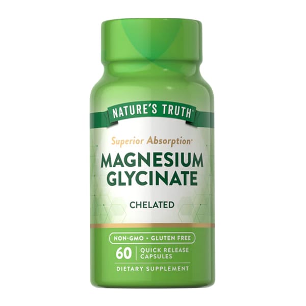 Nature's Truth Magnesium Glycinate 60 Capsules in bd