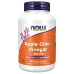 Now Apple Cider Vinegar 450 mg 180 Veg Capsules in bd