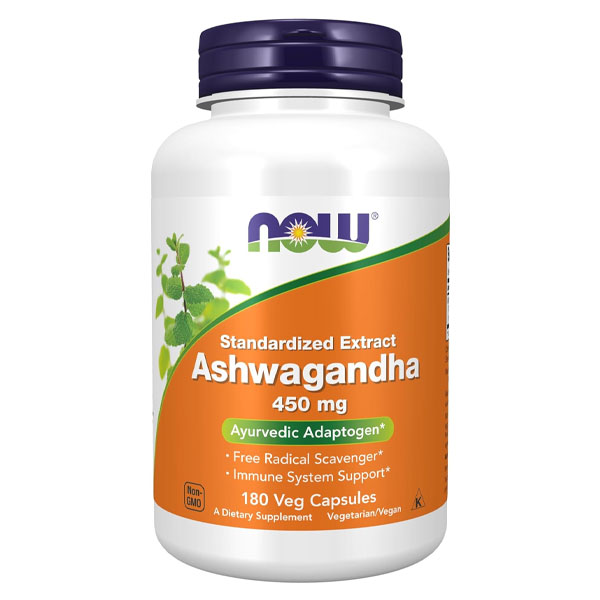 Now Foods Ashwagandha 450 mg 180 Veg Capsules in bd