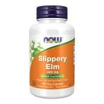 Now Slippery Elm 400 mg 100 Veg Capsules in bd
