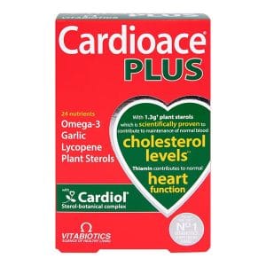 Vitabiotics Cardioace Plus 60 Capsules in bd