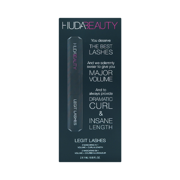 HUDA BEAUTY LEGIT LASHES Mascara - Volumizing & Lengthening in bd