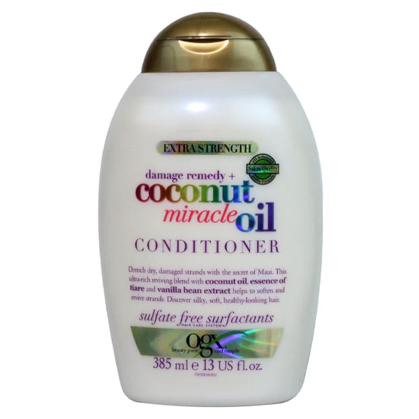 OGX Damage Remedy + Coconut Miracle Oil Conditioner 385ml OGX Damage Remedy + Coconut Miracle Oil Conditioner 385ml in bd