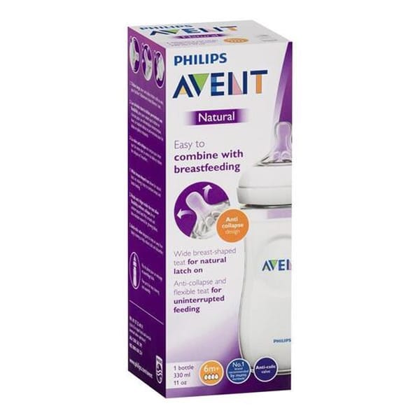 Philips Avent Natural Feeder From 6+ Months 330ml in bd
