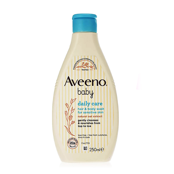 Aveeno Daily Care Baby Hair & Body Wash for sensitive skin 250ml