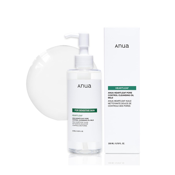 ANUA HEARTLEAF PORE CONTROL CLEANSING OIL MILD 200ML
