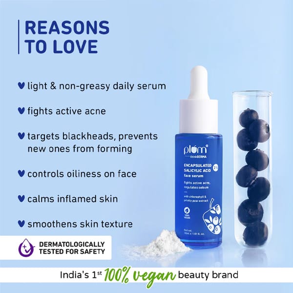 Plum 2% Encapsulated Salicylic Acid Face Serum 30ml