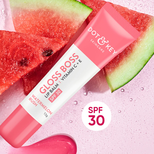 Dot & Key Vitamin C + E Lip Blam SPF 30 Watermelon Rush High Tinted 12G