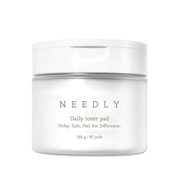 Needly Exfoliating Facial Pads with BHA & PHA Daily Toner Pad for Pore Tightening