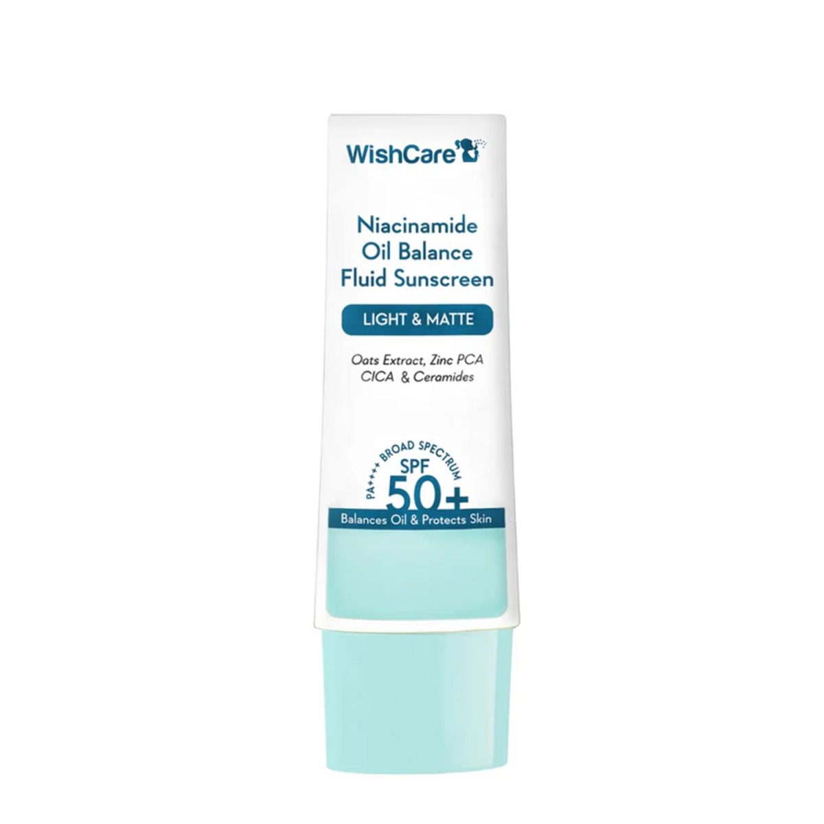 Wishcare 5% Niacinamide Oil Balance Fluid Sunscreen SPF50 PA++++