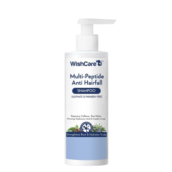 Wishcare Multi-Peptide Anti Hairfall Shampoo With Rosemary - 250ml