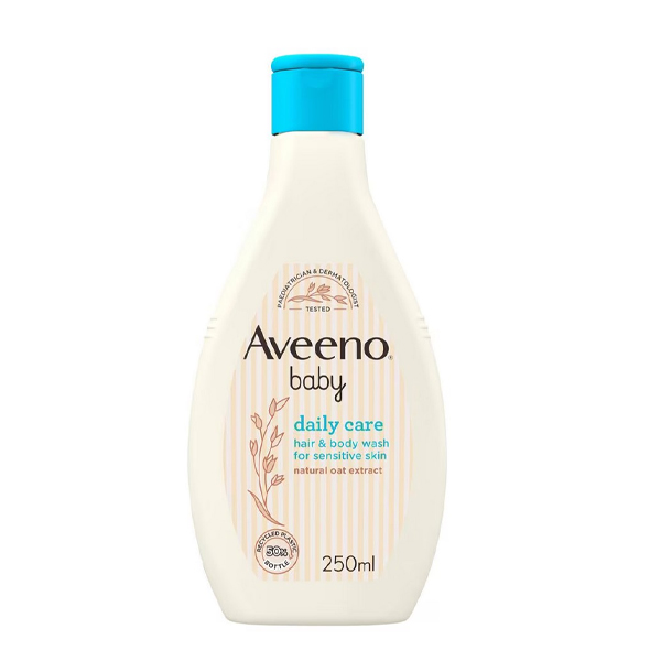 Aveeno Baby Daily Care Hair & Body Wash For Sensitive Skin 250ml