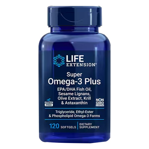 Super Omega-3 Plus EPA DHA Fish Oil, Sesame Lignans, Olive Extract, Krill & Astaxanthin 120 softgels Life Extention Super Omega-3 Plus EPA DHA Fish Oil, Sesame Lignans, Olive Extract, Krill & Astaxanthin 120 softgels