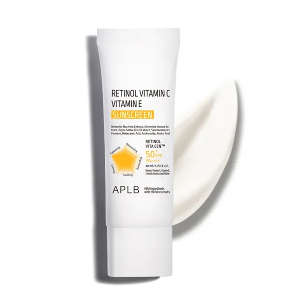 APLB Retinol Vitamin C Vitamin E Sunscreen 40ml