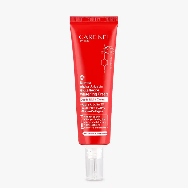Care:Nel Derma Alpha Arbutin Glutathione Whitening Cream 45ml