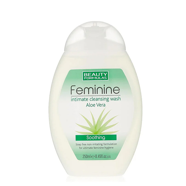 Beauty Formulas Aloe Vera Soothing Intimate Cleansing Wash – 250ml