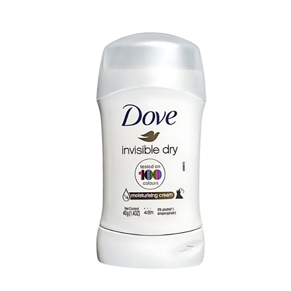 Dove Invisible Dry Antiperspirant Deodorant Stick, 40 g