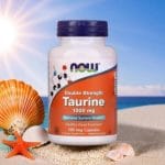 Now Double Strength Taurine (1000 mg) – 100 veg capsules