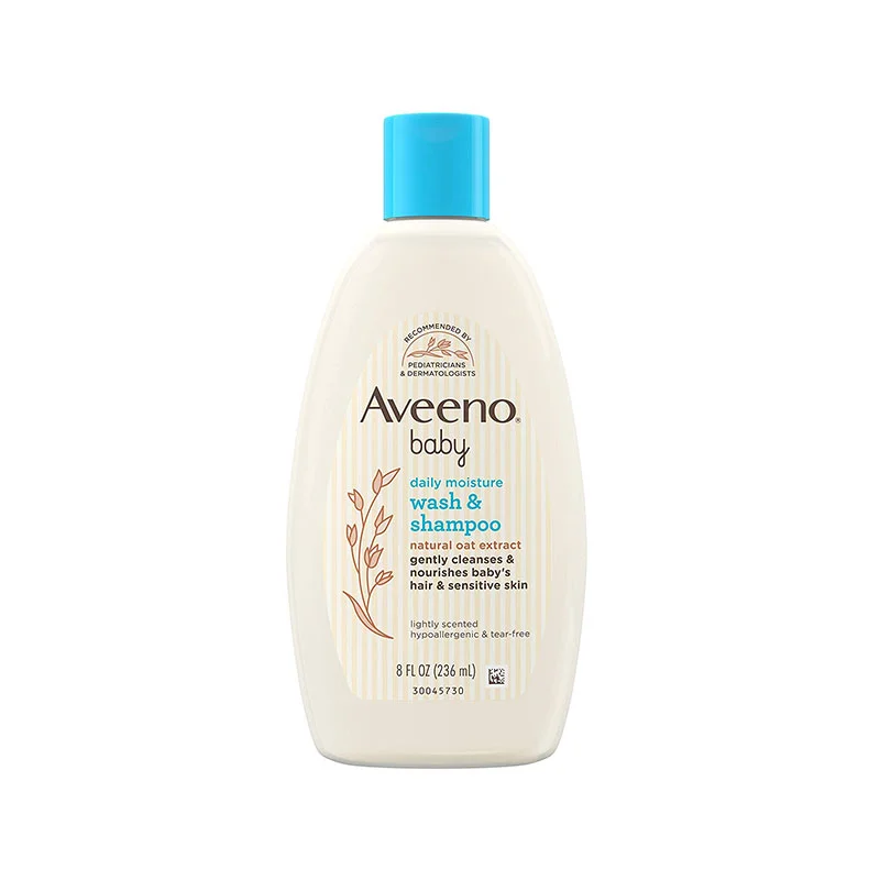 Aveeno Baby Wash & Shampoo – 236ml