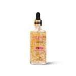 3W Clinic Collagen & Luxury 24K Gold Anti Wrinkle Ampoule 100ml firms skin, reduces wrinkles, and boosts radiance for a youthful glow.