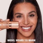 7.5 Warm  Charlotte Tilbury Airbrush Flawless Longwear Foundation - Image 3