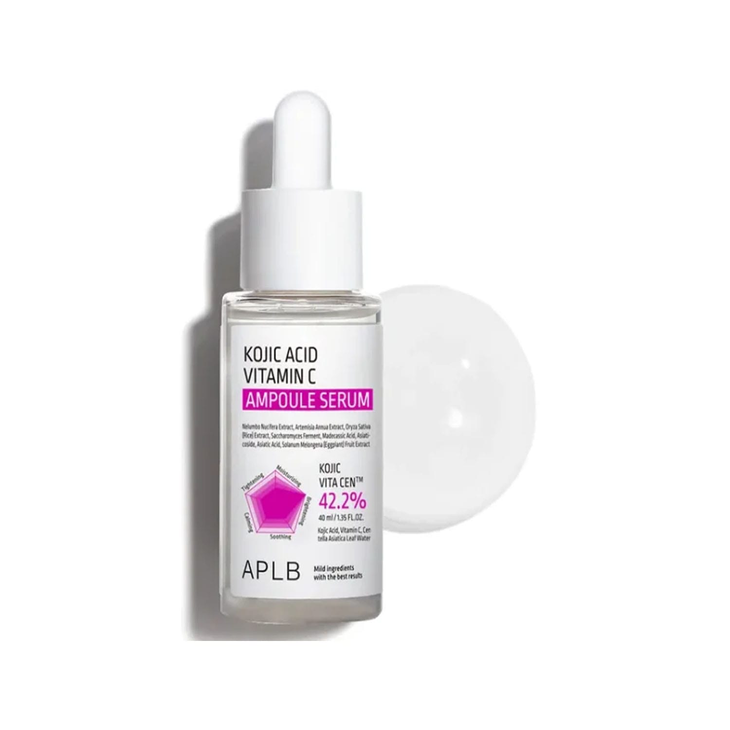 APLB-Kojic-Acid-Vitamin-C-Ampoule-Serum-40ml.jpg APLB Kojic Acid Vitamin C Ampoule Serum 40ml - Image 1