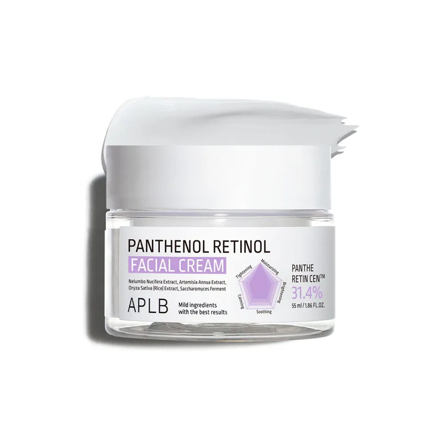 APLB-Panthenol-Retinol-Facial-Cream-55ml.jpg APLB Panthenol Retinol Facial Cream 55ml - Image 1