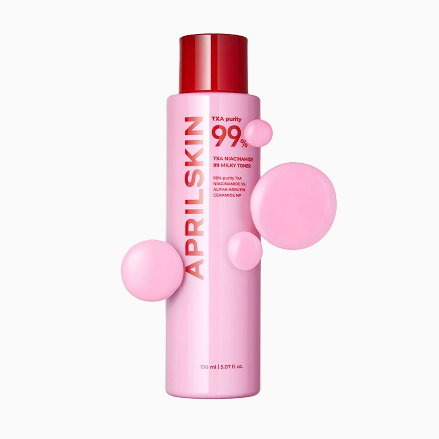 APRIL-SKIN-TXA-NIACINAMIDE-TONING-SHOT-99-MILKY-TONER-150ml.jpg APRIL SKIN TXA NIACINAMIDE TONING SHOT 99 MILKY TONER 150ml - Image 1