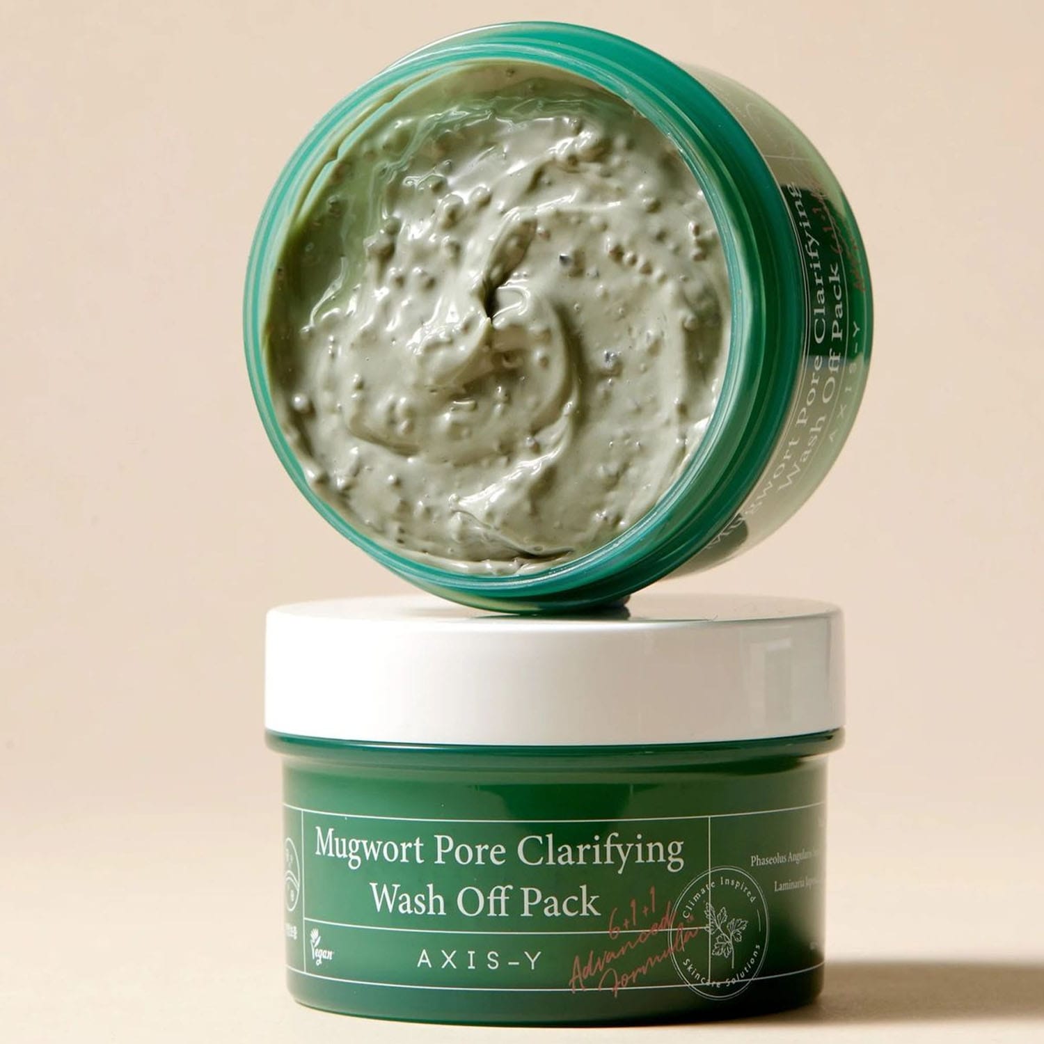 AXIS-Y-Mugwort-Pore-Clarifying-Wash-Off-Mask-100ml.jpg AXIS-Y Mugwort Pore Clarifying Wash Off Mask 100ml - Image 1