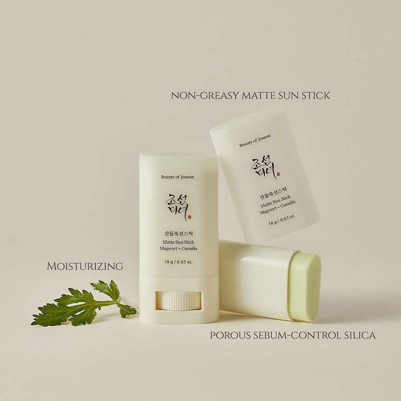 Beauty-of-Joseon-Matte-Sun-Stick-MugwortCamelia-SPF50-Plus-18g.jpg Beauty of Joseon Matte Sun Stick Mugwort+Camelia SPF50 Plus 18g - Image 1