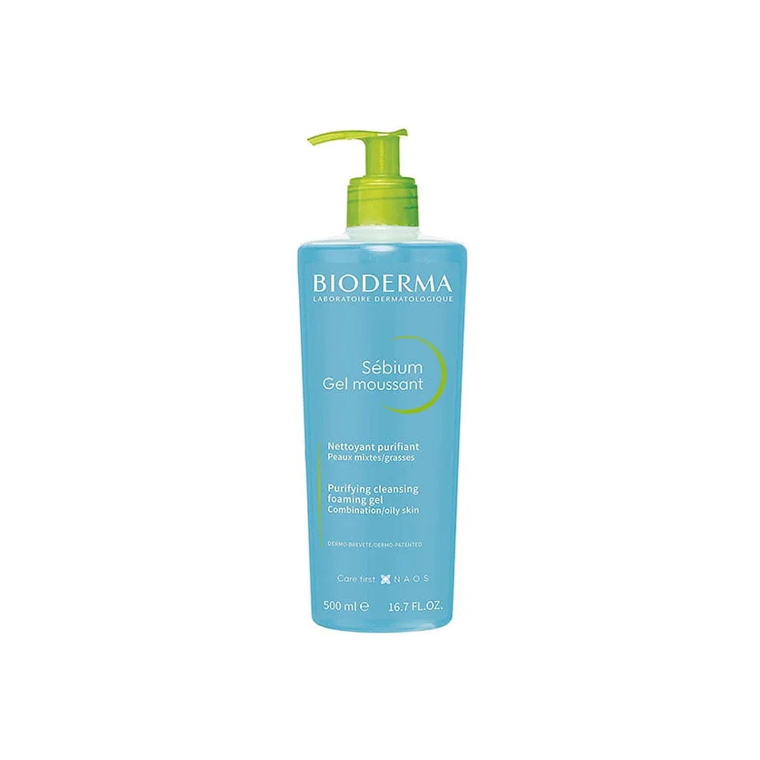 Bioderma-Sebium-Purifying-Cleansing-Foaming-Gel-Cleanser-–-500ml.jpg Bioderma Sebium Purifying Cleansing Foaming Gel Cleanser – 500ml - Image 1