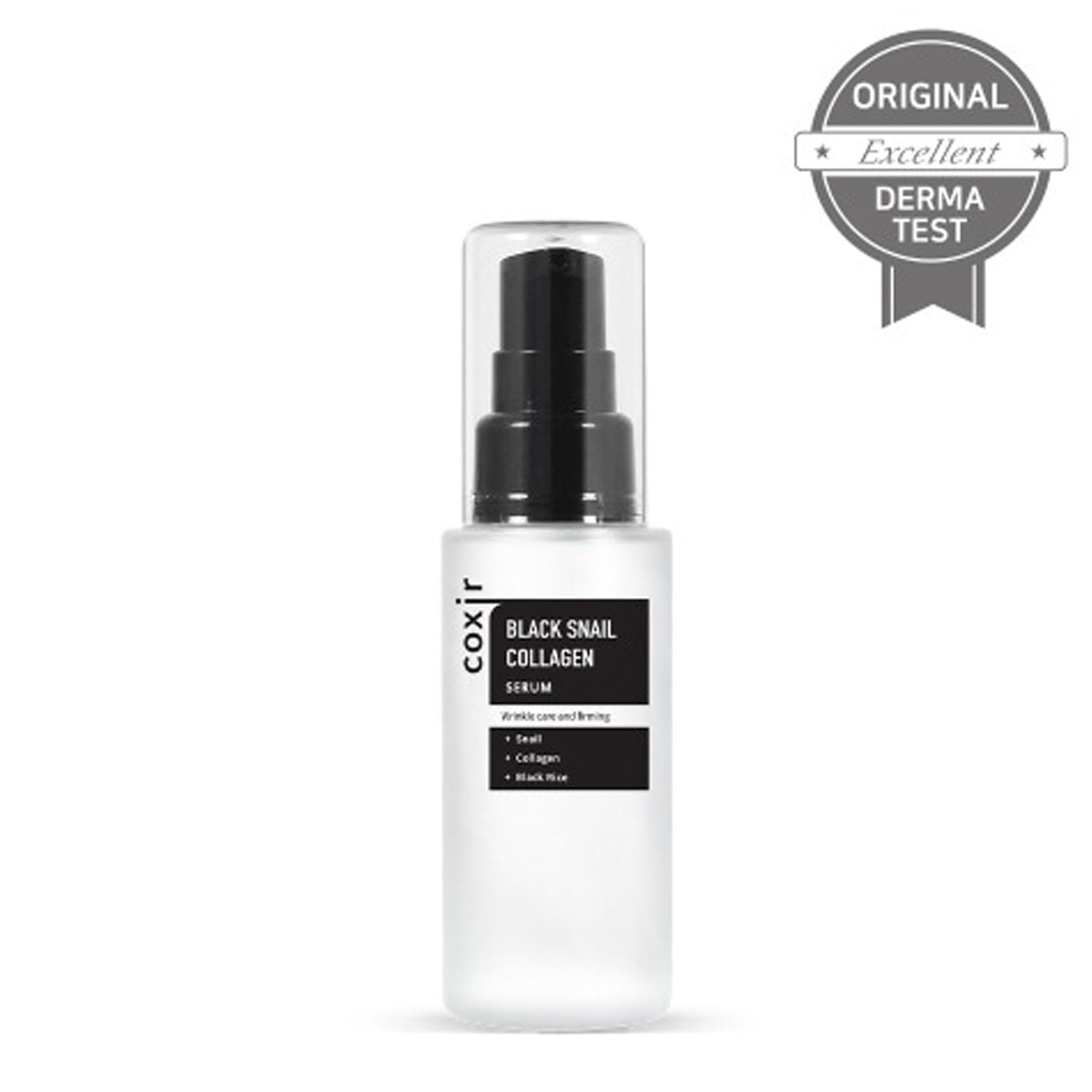 COXIR-Black-Snail-Collagen-Serum-50ML.jpg COXIR Black Snail Collagen Serum 50ML - Image 1