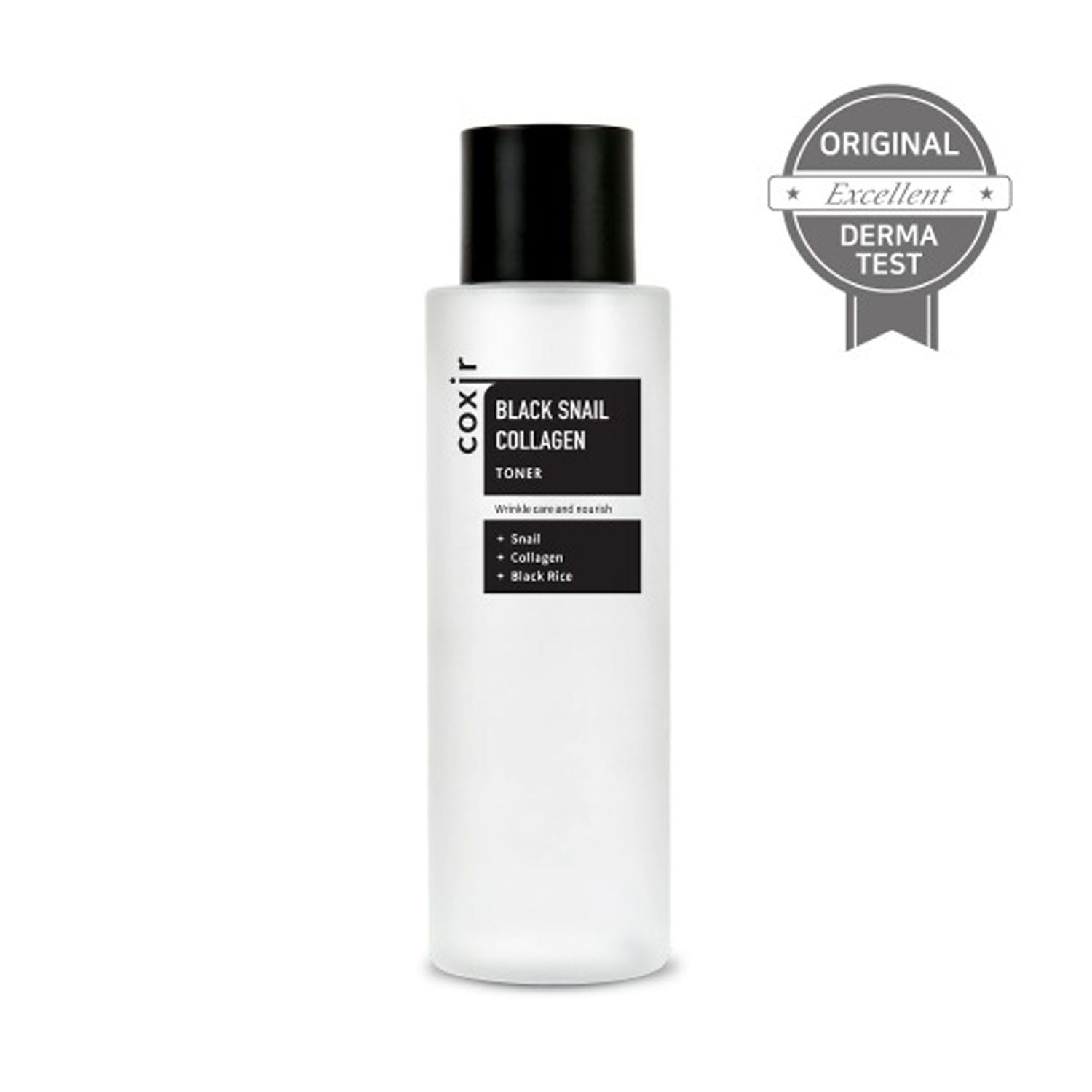COXIR-Black-Snail-Collagen-Toner-150ML.jpg COXIR Black Snail Collagen Toner 150ML - Image 1