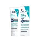 CeraVe Acne Foaming Cream Wash with 10% Benzoyl Peroxide – 150ml